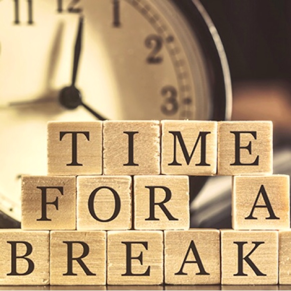Time to rest, reflect and recuperate!